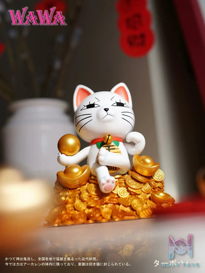 WAWA Studio – Dandadan Throne Turbo Granny Fortune Cat Gold Coin
