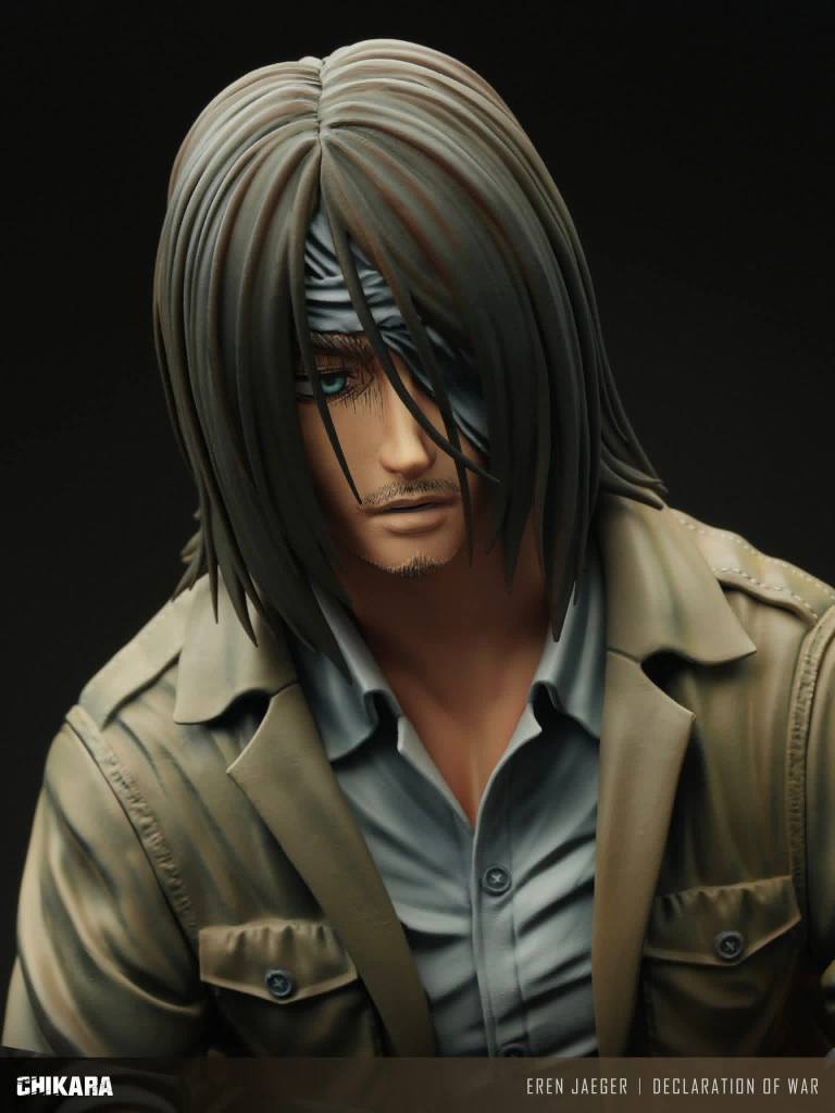 Eren Yeager resin statue Chikara Studio anime figure