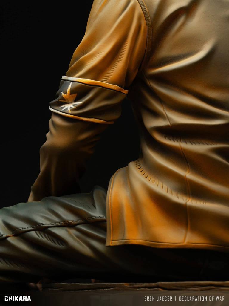 Eren Yeager resin statue Chikara Studio anime figure