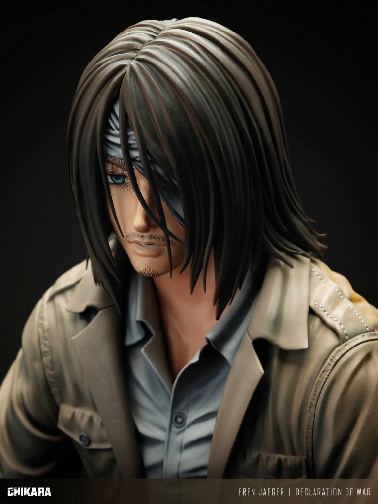 Eren Yeager resin statue Chikara Studio anime figure