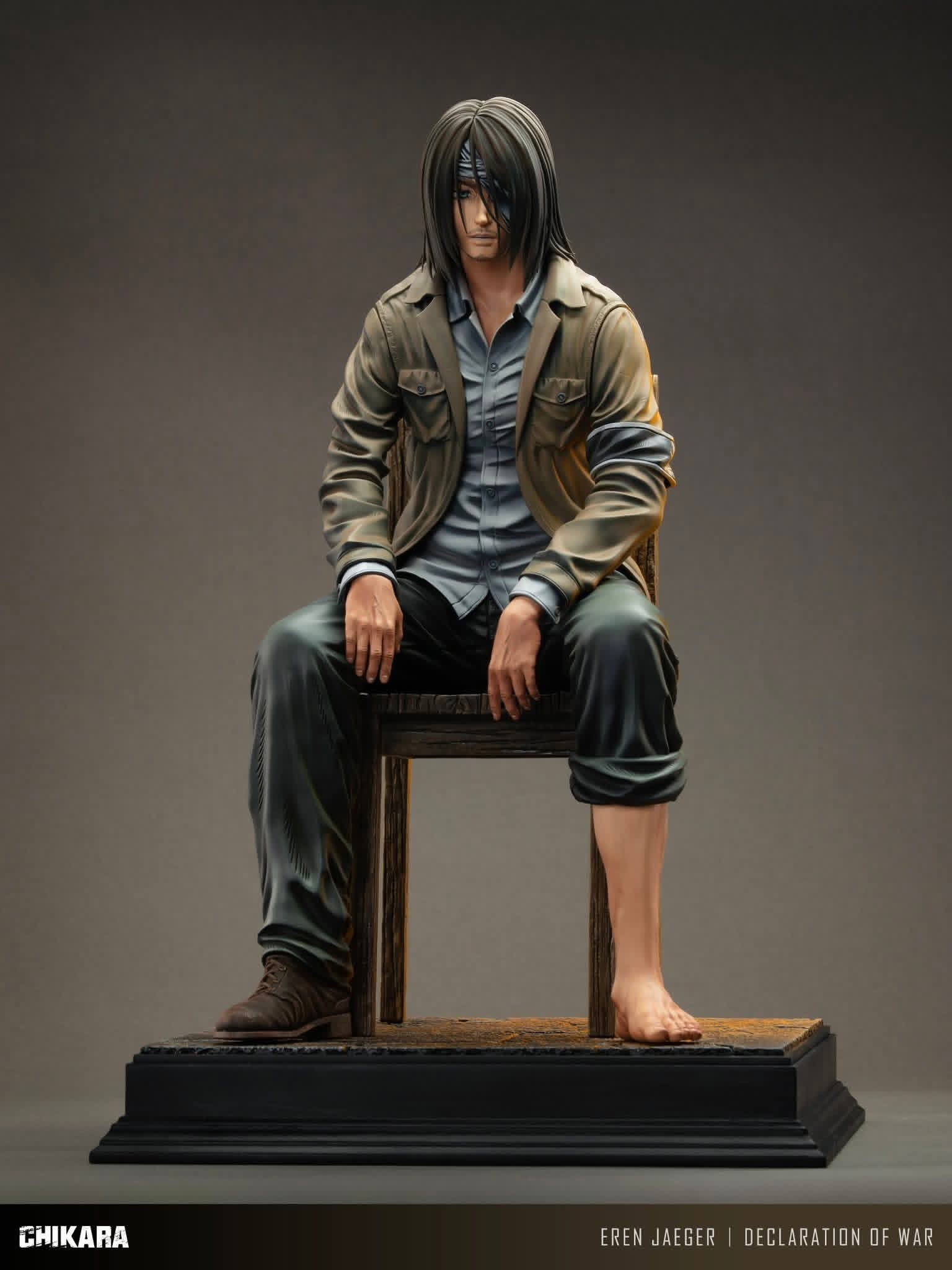 Eren Yeager resin statue Chikara Studio anime figure