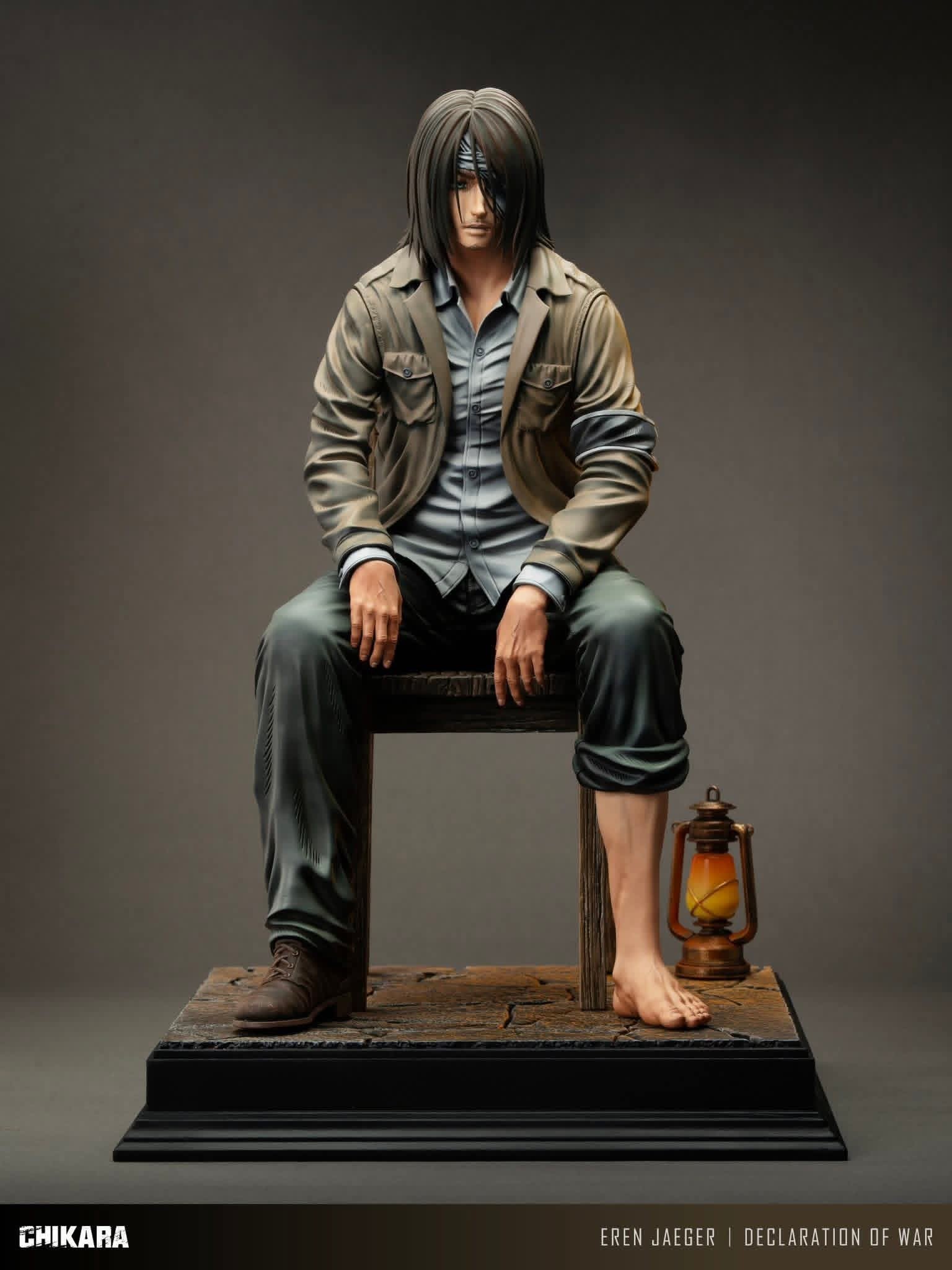 Eren Yeager resin statue Chikara Studio anime figure