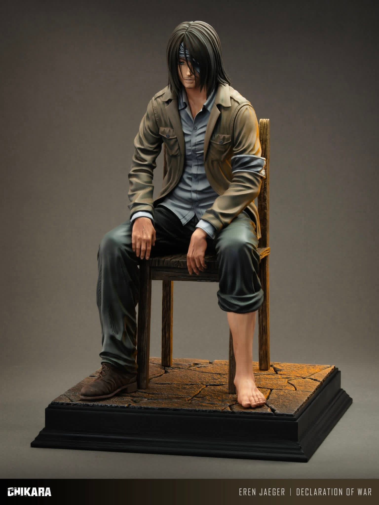 Eren Yeager resin statue Chikara Studio anime figure