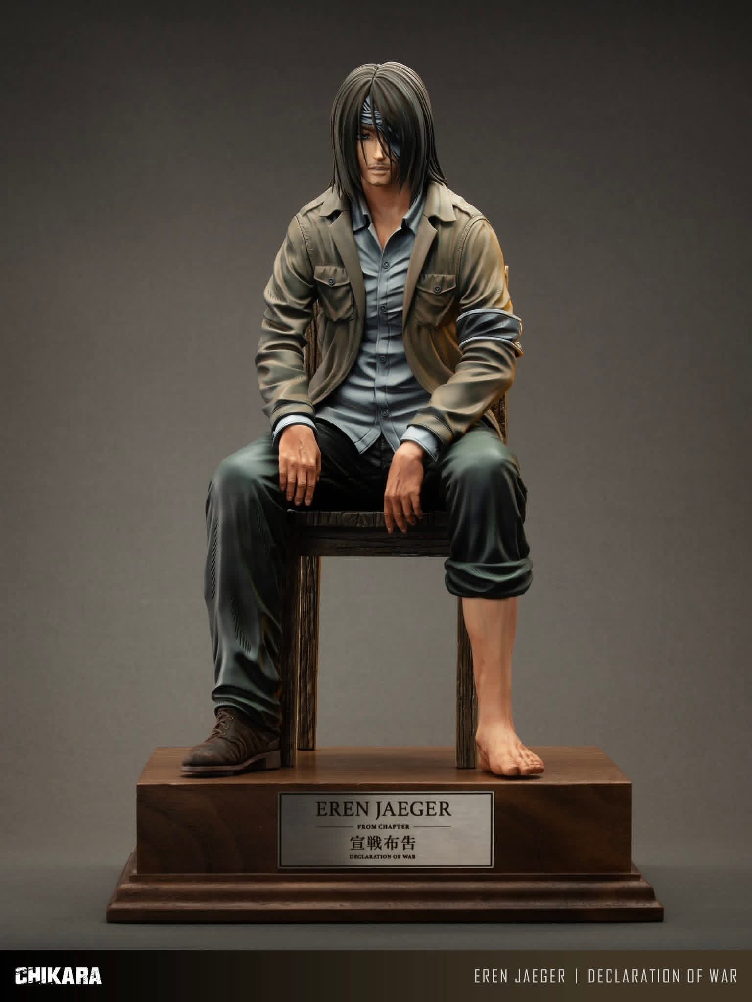 Eren Yeager resin statue Chikara Studio anime figure