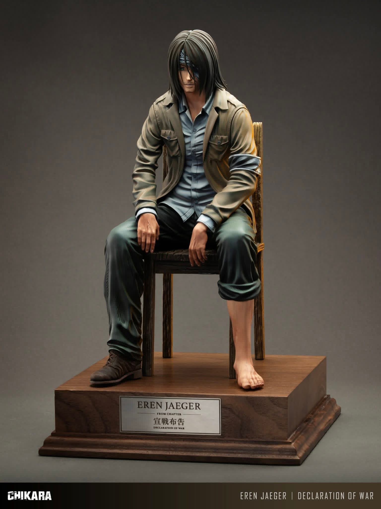 Eren Yeager resin statue Chikara Studio anime figure