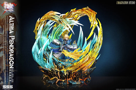 Artoria Pendragon resin statue Imagination Studio anime figure