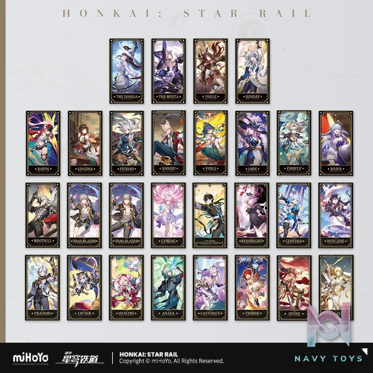 miHoYo – Honkai: Star Rail 2nd Anniversary Commemorative Trading Card Set (Licensed)