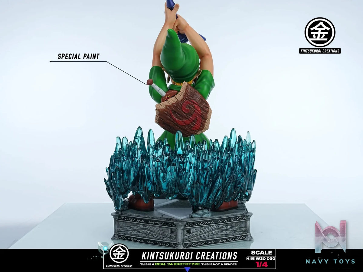 KINTSUKUROI CREATIONS Studio – The Legend of Zelda YOUNG LINK PULLING MASTER SWORD