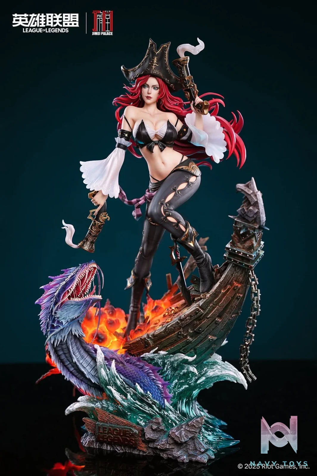 Miss Fortune resin statue Jimei Place Studio anime figure
