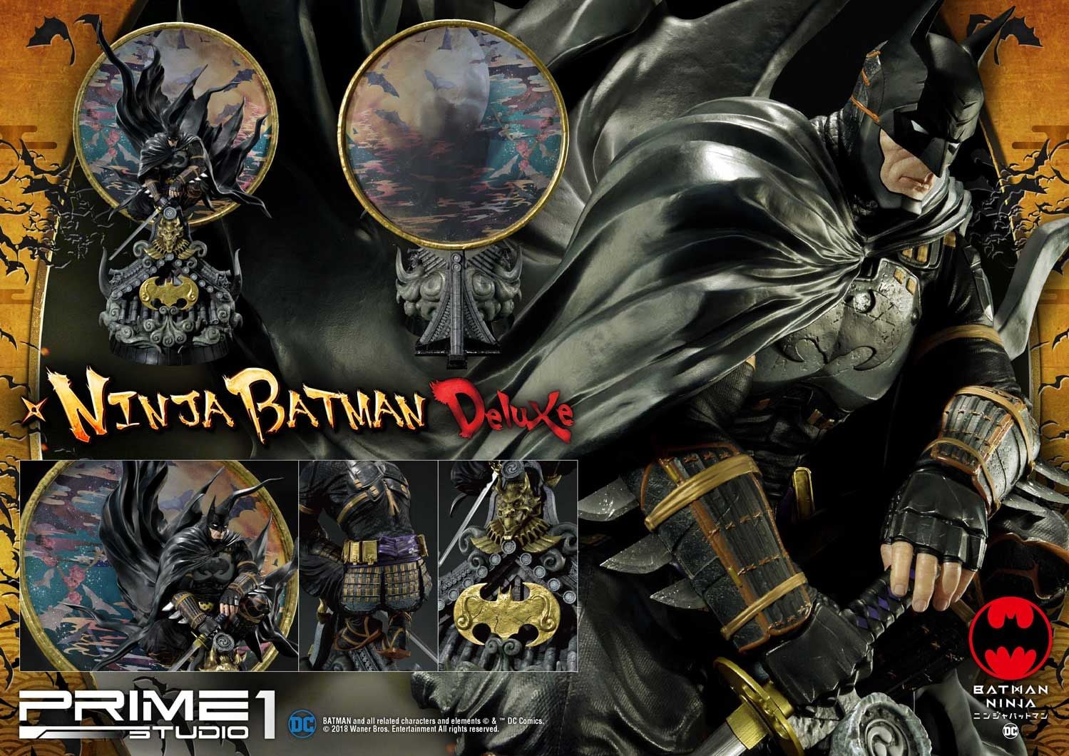 Ninja Batman - Batman Ninja - Prime 1 Studio (PMDCNB - 01DX) resin statue Prime 1 Studio anime figure