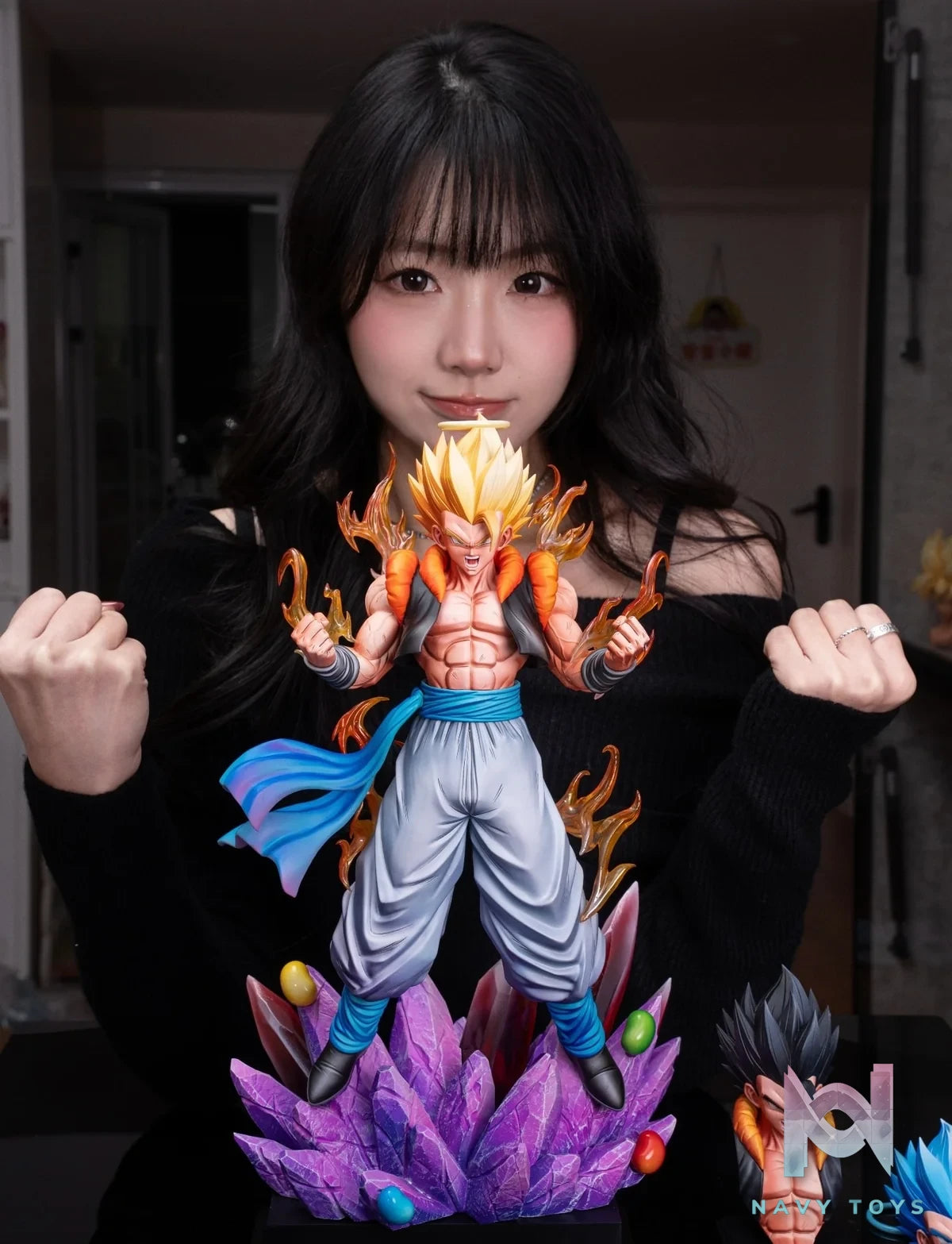 Gogeta - Dragon Ball - Fusion Force Studio x WDF Studio resin statue Fusion Force Studio × WDF Studio anime figure