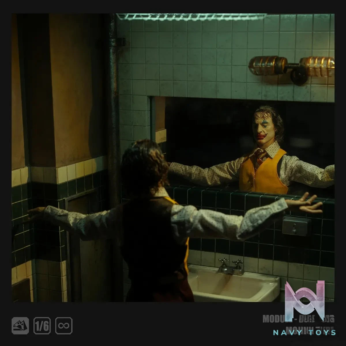 MOjingToys – 1/6 Modular Series – JOKER Bathroom Scene Base L012 (Licensed)