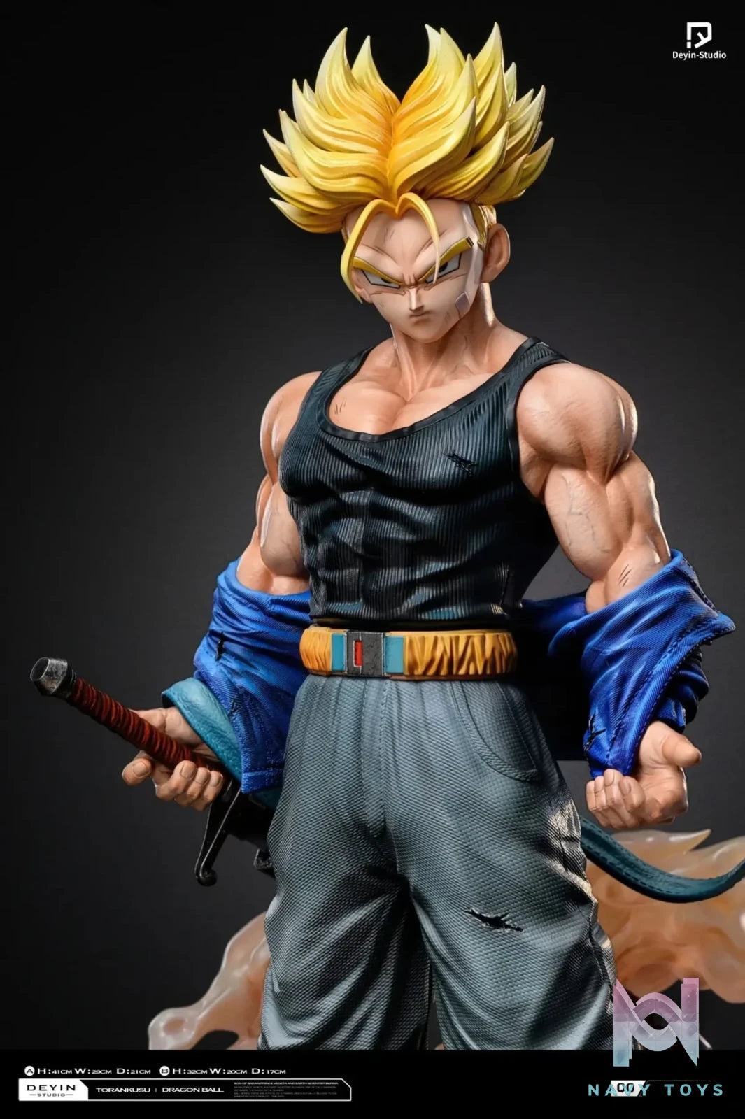Deyin Studio - Dragon Ball Future Trunks resin statue Navy Toys anime figure