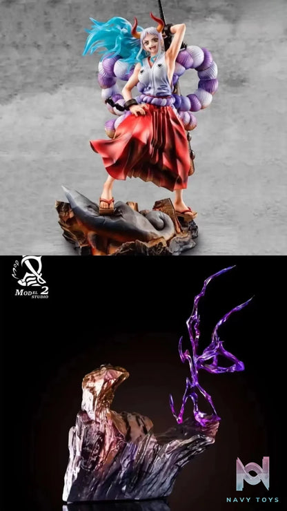 Model 2 Studio -One Piece POP MAX Yamato special effects parts 2.0 (excluding characters)