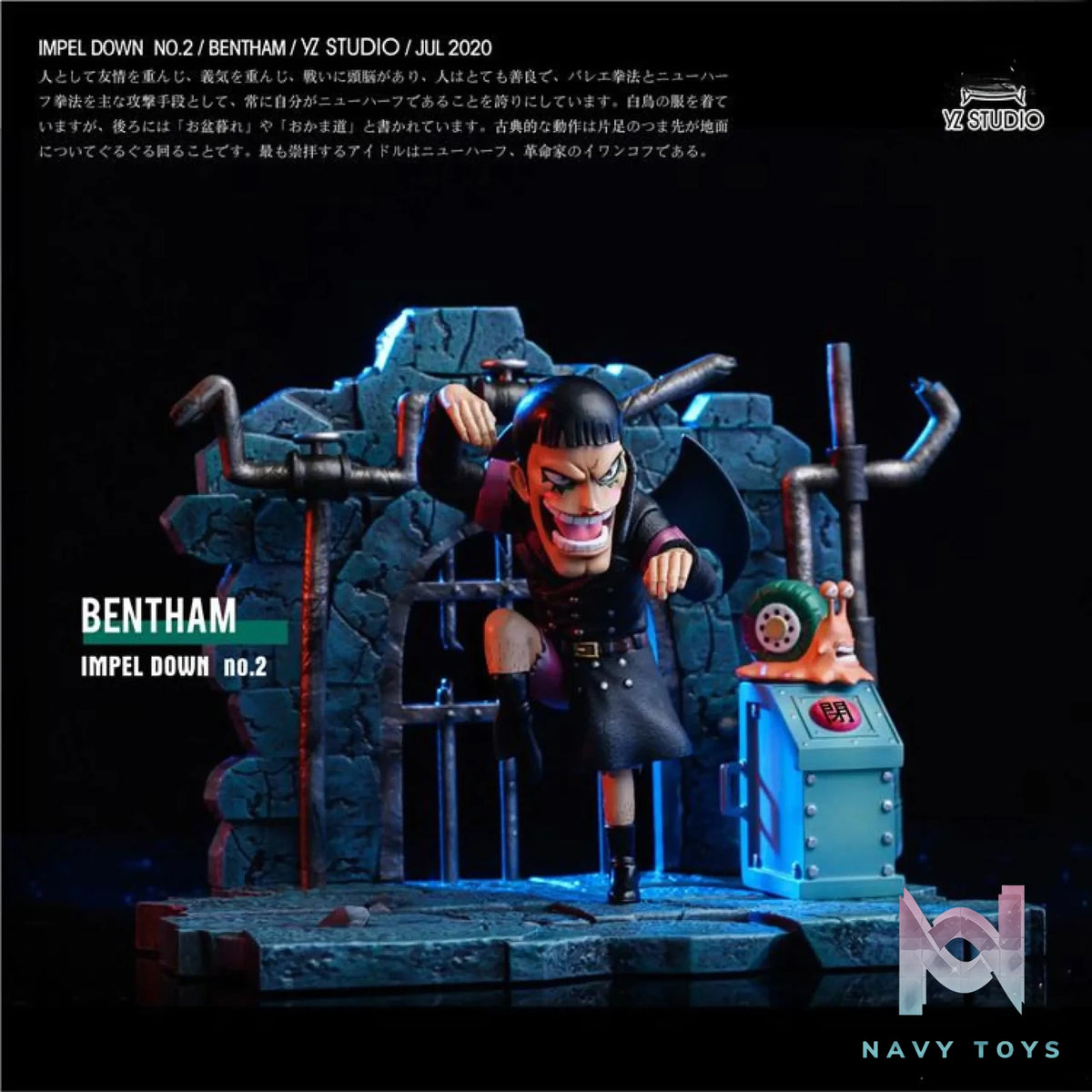 YZ Studio – One Piece Bentham – Prison Series #2