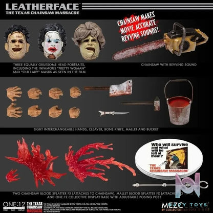 Mezco Studio -The Texas Chainsaw Massacre (1974) Leatherface Deluxe Edition (Licensed)
