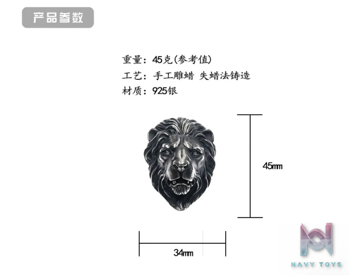 Raven Studio (silver jewelry) – Return of the King Lion King Pendant Original