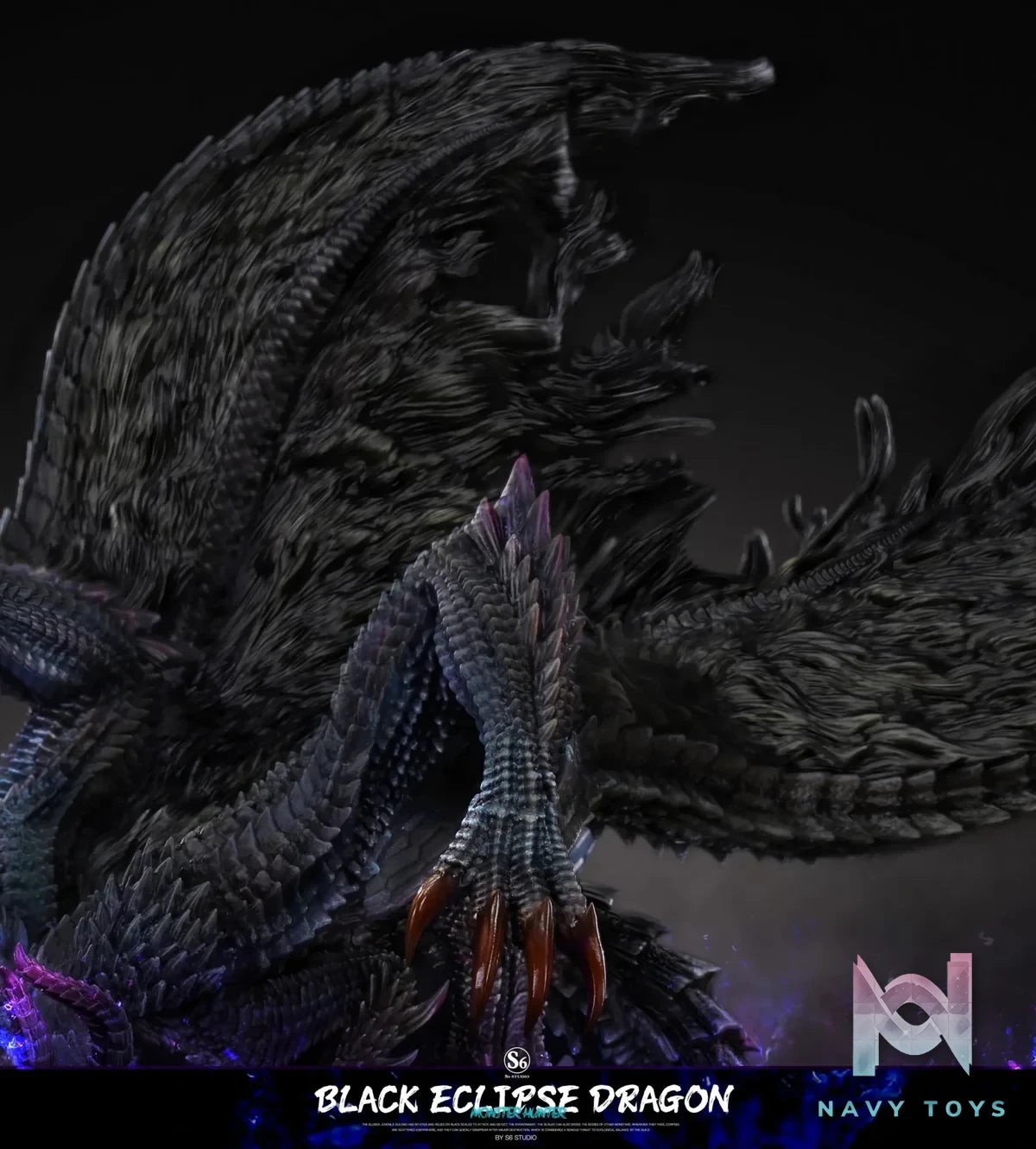 S6 Studio - Monster Hunter 6 Gore Magala resin statue Navy Toys anime figure