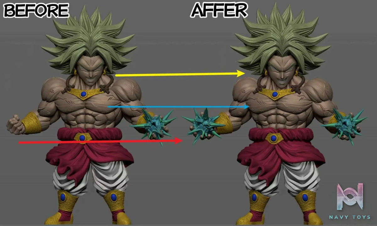 ToyBirds Studio – Super Saiyan Broly Dragon Ball