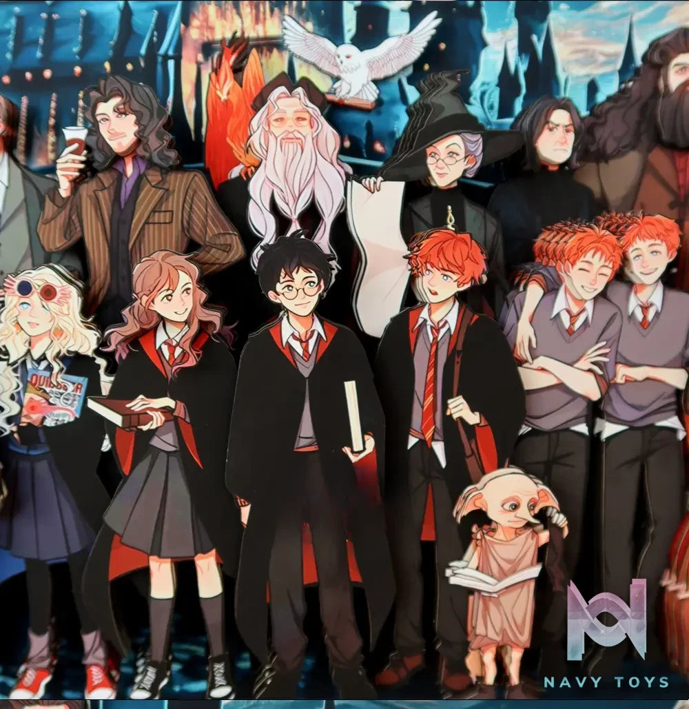 KALA HOME Studio – Harry Potter Multiple Characters #01 3Decorative Painting Harry Potter