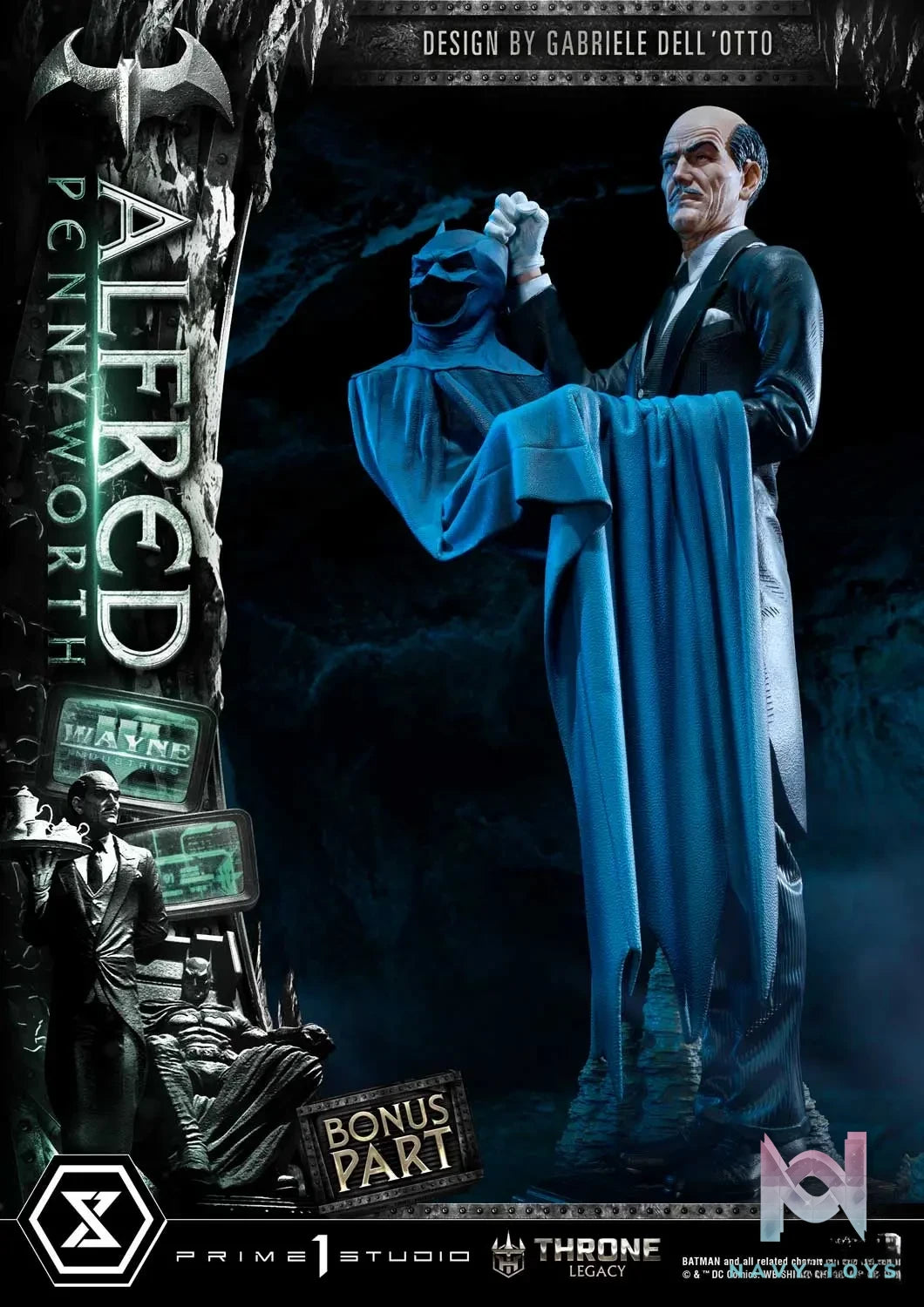 Prime 1 Studio – Throne Legacy Batman (Comics) Alfred Pennyworth TLCDC-02 TLCDC-02S (Licensed)