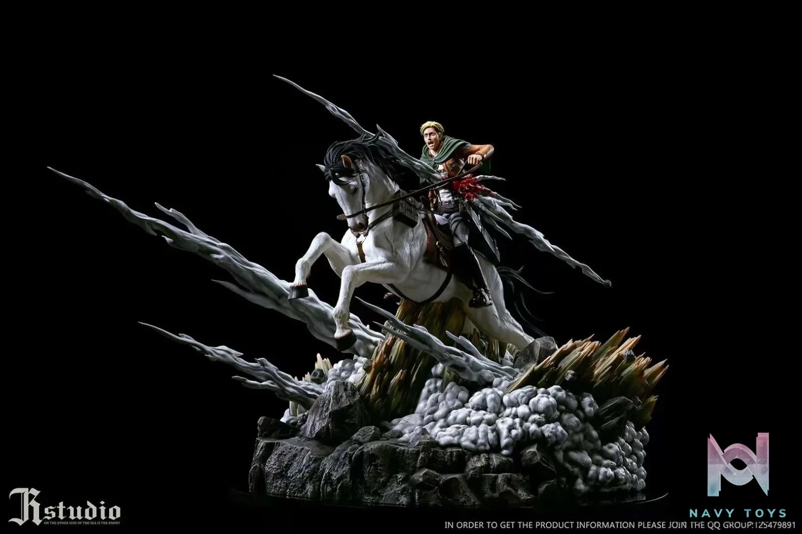 JR Studio – Attack on Titan The death of Erwin Smith
