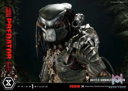 Prime 1 Studio – Premium Bust Predator (Film) Jungle Hunter Predator Battle-Damaged PBPR-03 (Licensed)