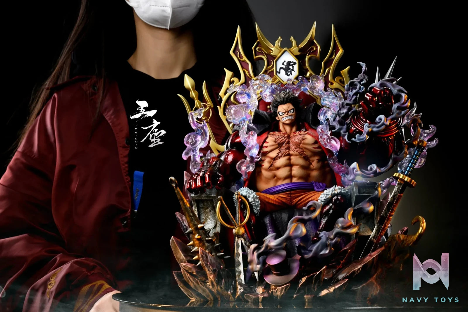 T-H Studio – One Piece Throne Monkey D. Luffy