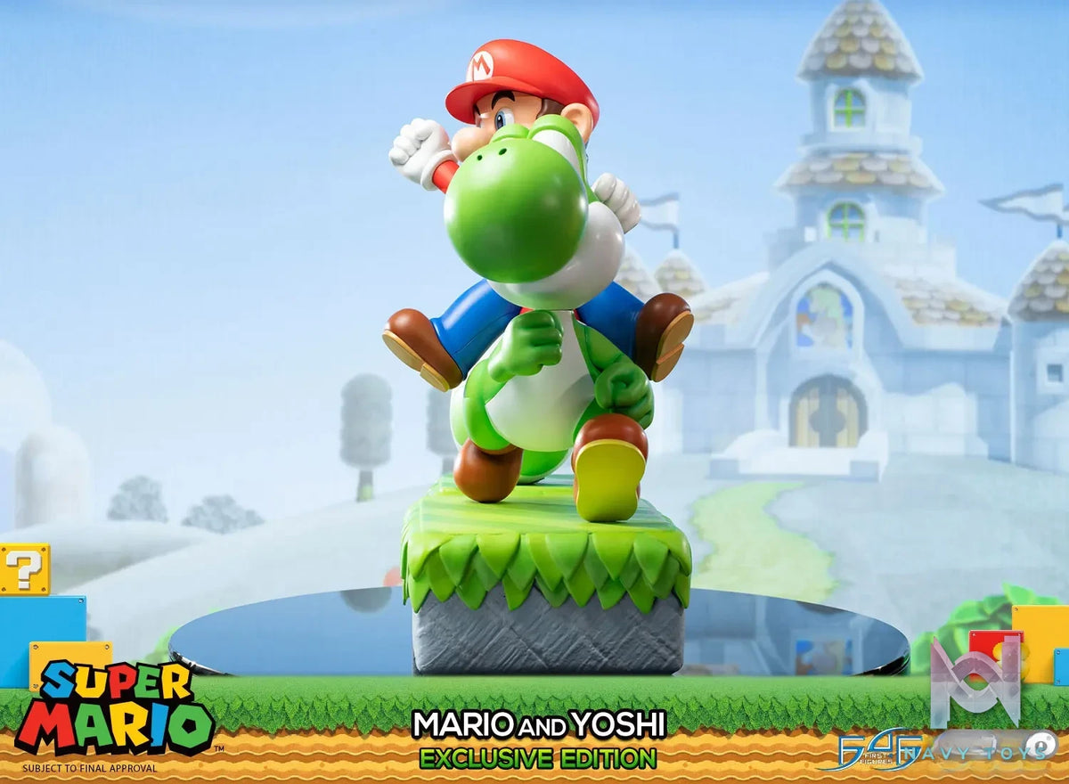 First 4 Figures – Super Mario – Mario and Yoshi SMMAYST SMMAYEX (Licensed)