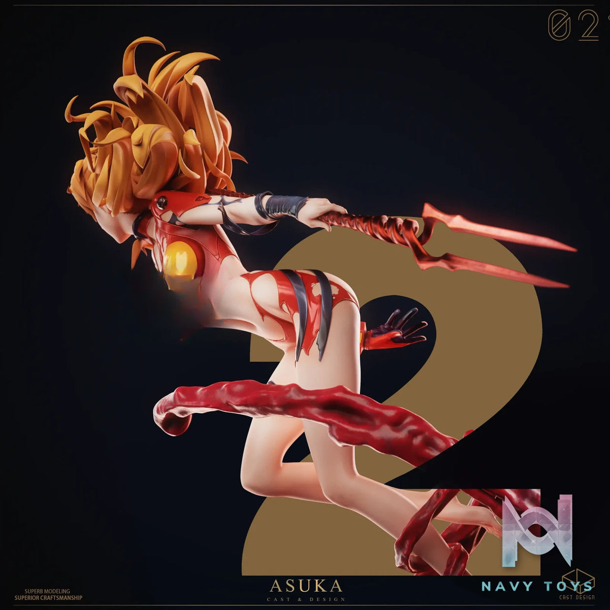 Cast Design Studio – Asuka Langley Sohryu Neon Genesis Evangelion