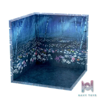 PLM – Dioramansion 200 Tea Plantation White Birch & Lilies Church (Licensed)