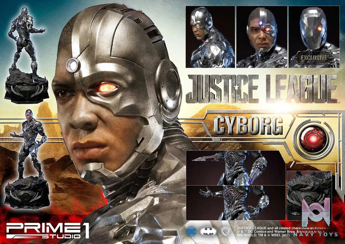 Prime 1 Studio – Museum Masterline Justice League (Film) Cyborg MMJL-03 MMJL-03EX (Licensed)