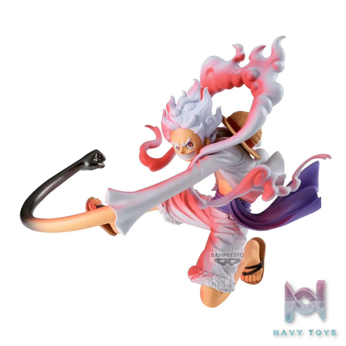 BANPRESTO – One Piece BATTLE RECORD COLLECTION – Monkey D. Luffy Gear 5 Special ver. (Licensed)
