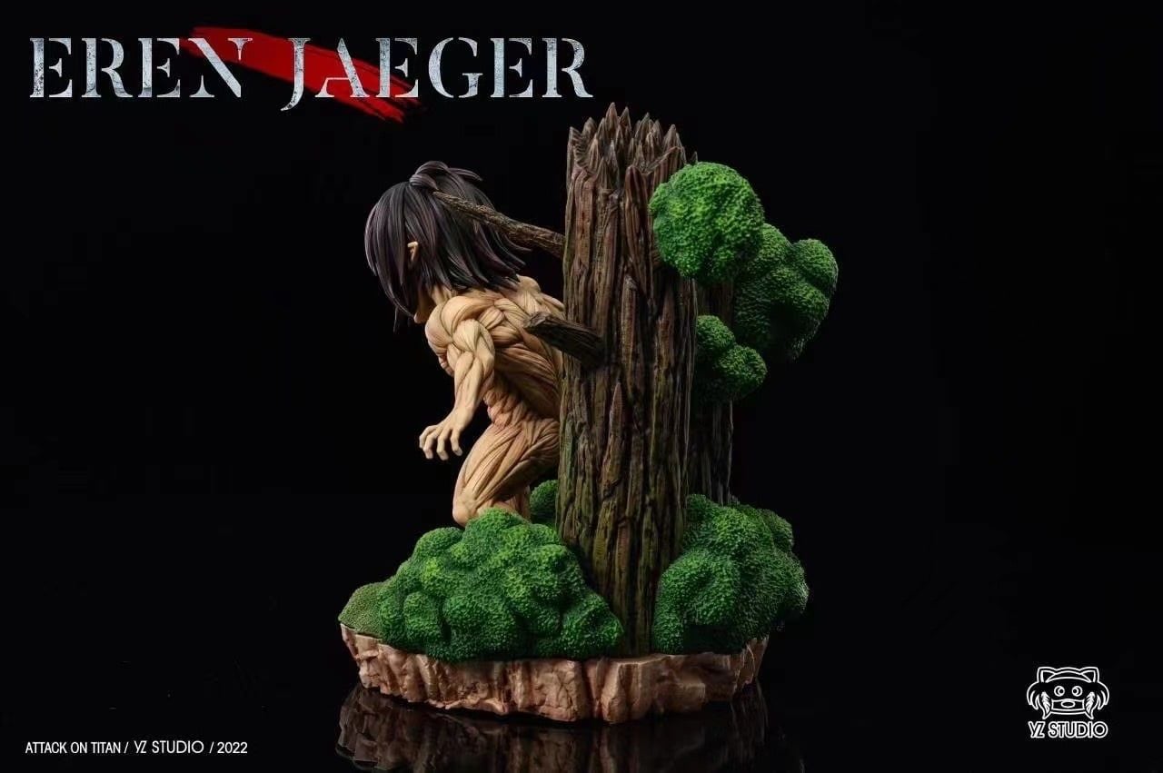 Eren Yeager resin statue yz studio anime figure