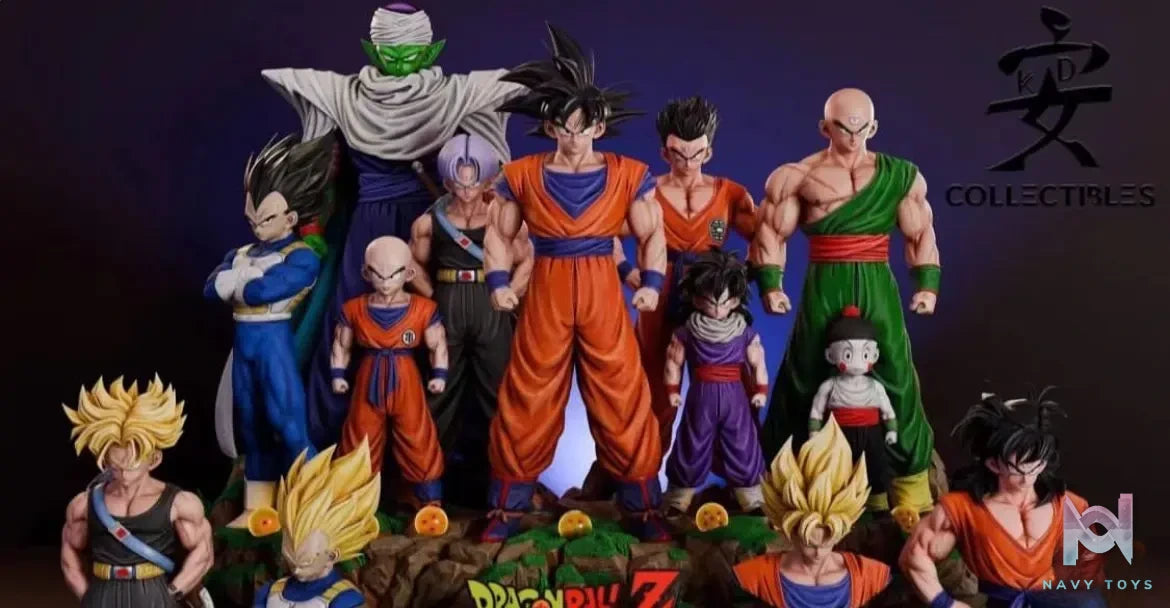 KD Collectibles – Dragon ball Z Fighters 9 person Team