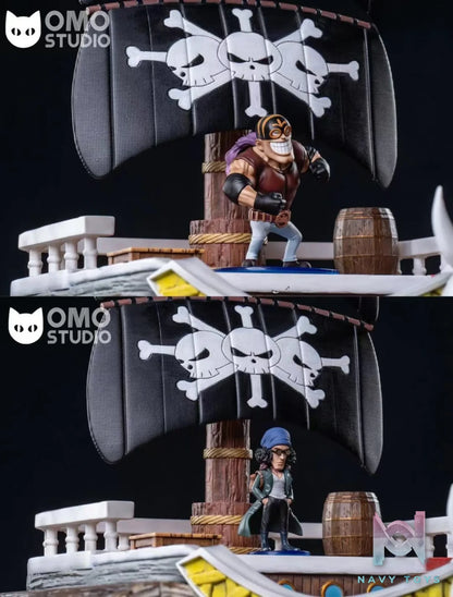 OMO Studio – One Piece Blackbeard Pirates Kuzan And Burgess