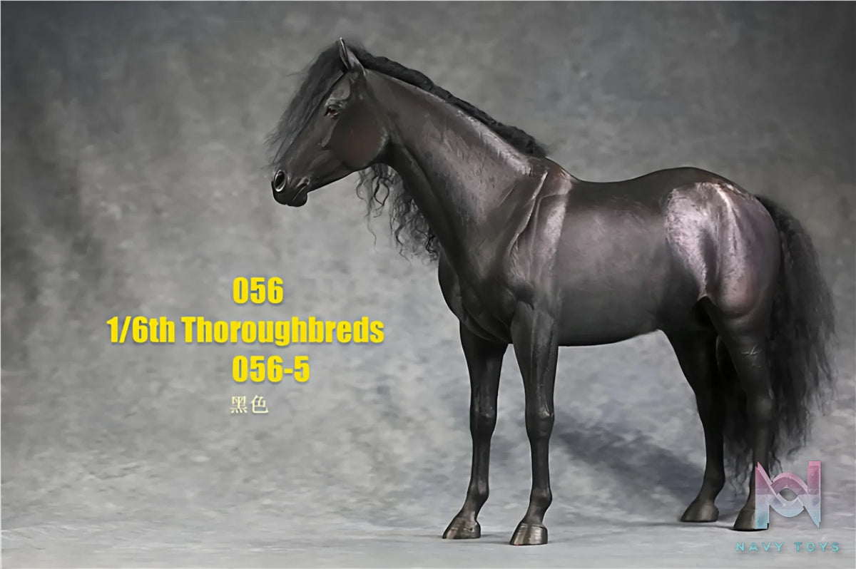 JXK – 1/6 Thoroughbred Model Realistic Horse Display Figure (Licensed)