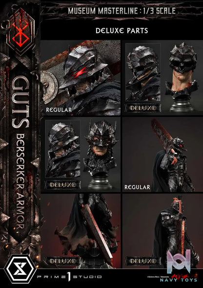 Prime 1 Studio – Museum Masterline Berserk Guts, Berserker Armor Rage Edition MMBR-03 MMBR-03DX MMBR-03DXS (Licensed)