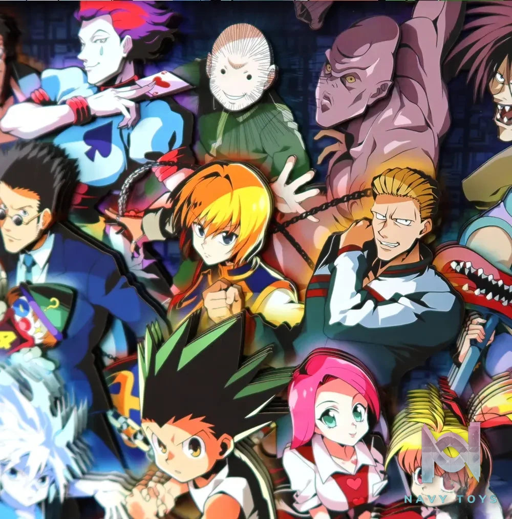 KALA HOME Studio – Hunter x Hunter Multiple Characters #01 3D Decorative Painting Hunter x Hunter