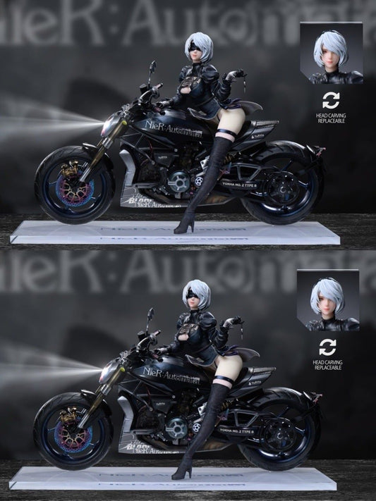 Motorcycle NieR 2B - NieR: Automata - Aetheria Studio resin statue Aetheria Studio anime figure
