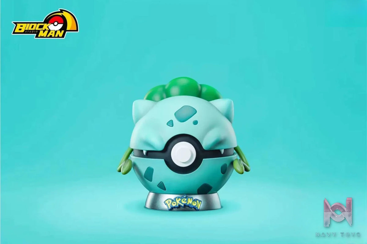 Block Man Studio – Pokémon First Generation Yusanjia Poké Ball #1 Bulbasaur
