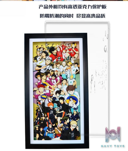 KALA HOME Studio – Haikyu!! Multiple Characters #10 3D Decorative Painting Haikyu!!