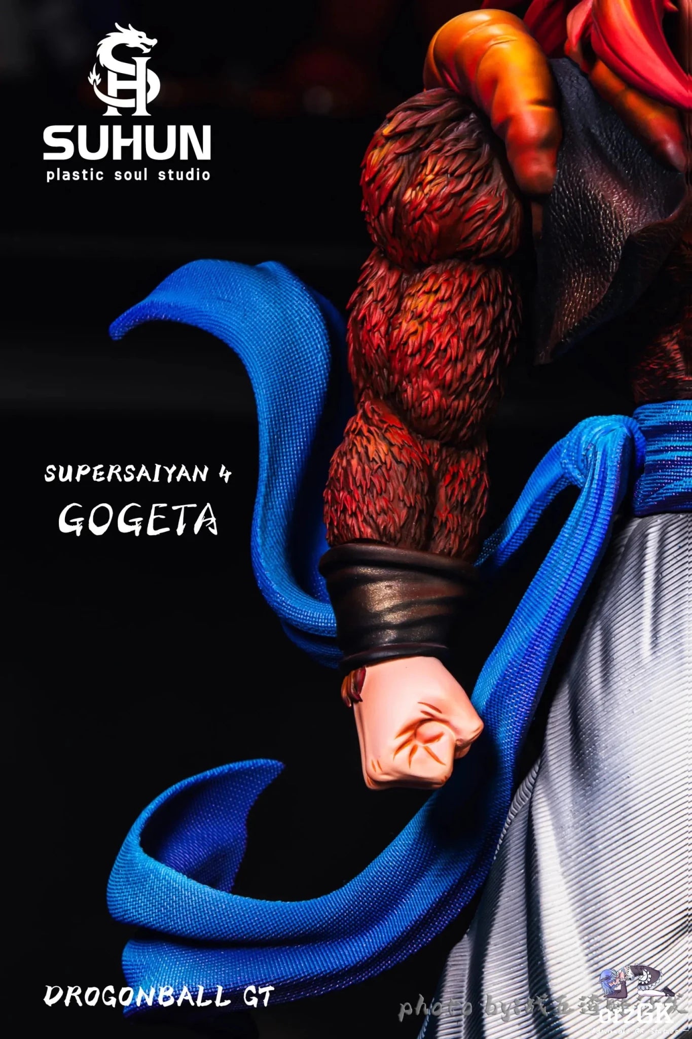 Plastic Soul Studio - Gogeta Super Saiyan 4 Dragon Ball resin statue Navy Toys anime figure