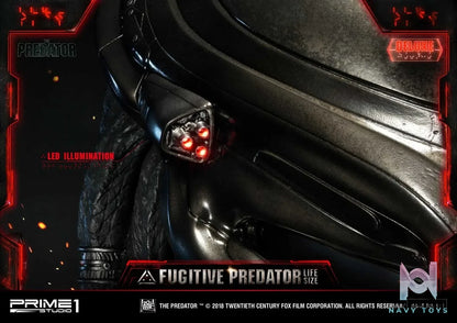 Prime 1 Studio – Life Size Bust The Predator (Film) Fugitive Predator LSTPR-01 LSTPR-01DX (Licensed)
