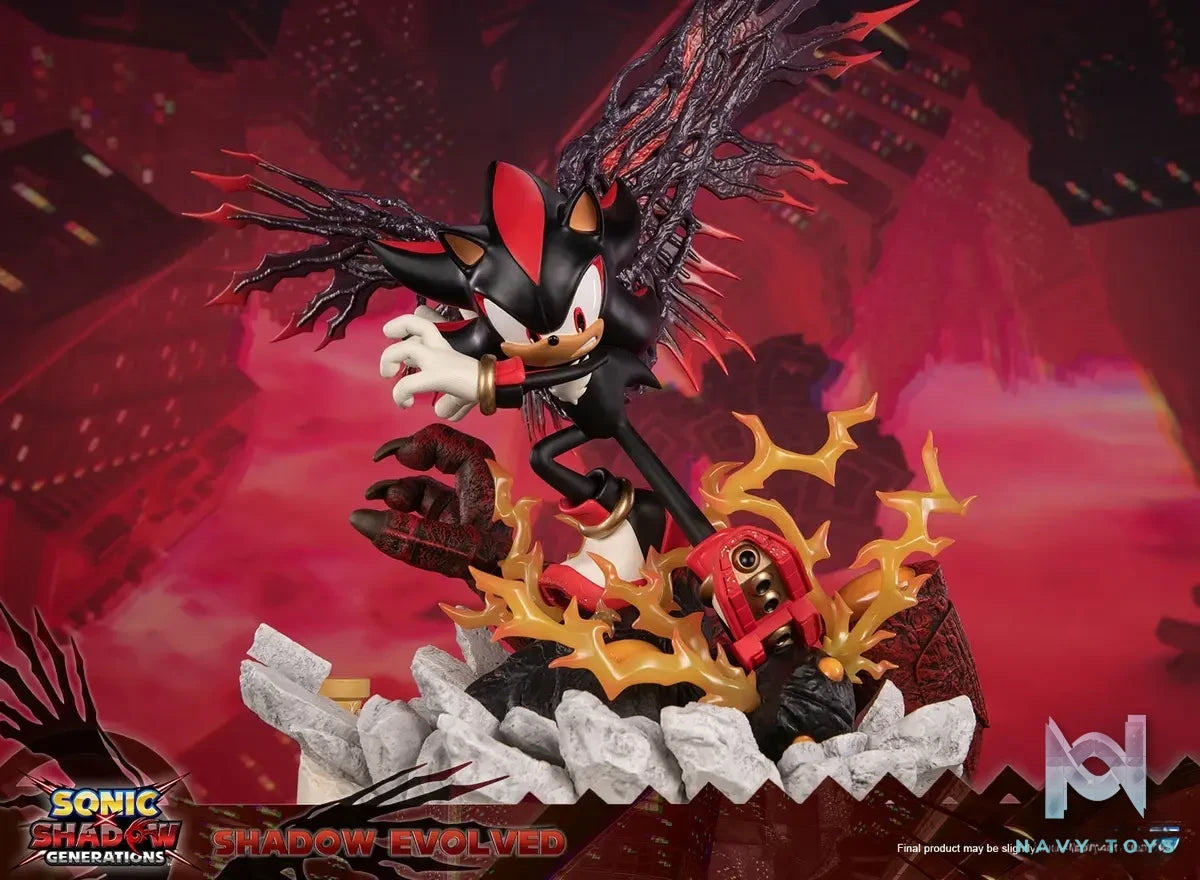 First 4 Figures Studio – Resin Collectible Sonic & Shadow Generations Shadow Evolved (Licensed)
