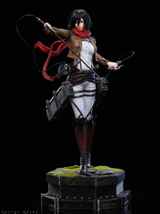 Mikasa Ackerman & Armin Arlert - Attack On Titan - JR Studio resin statue JR Studio anime figure