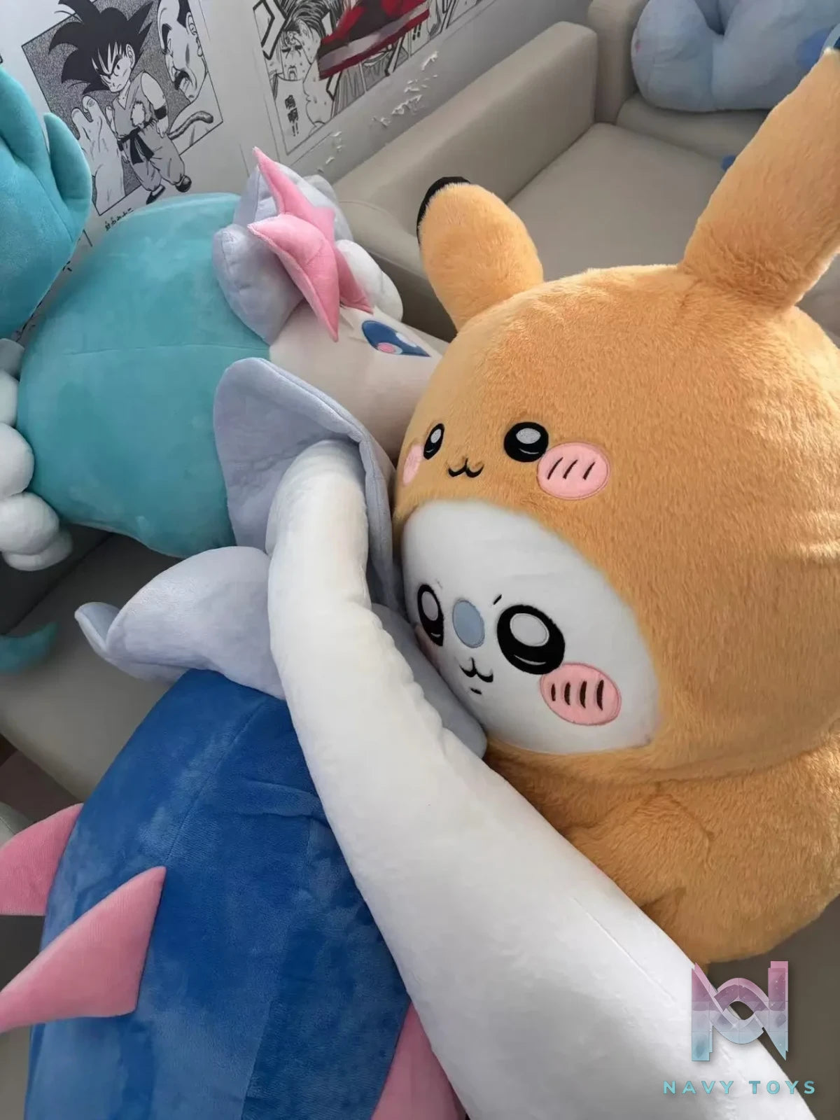 Zhu Yi Wan Jia Studio – Momonga Plush Doll Chiikawa