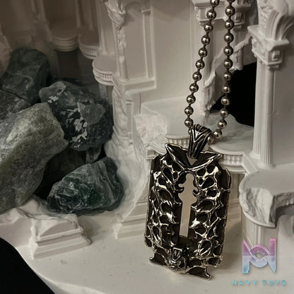 Raven Studio (silver jewelry) – Original Piranha Detachable Blade Pendant Original