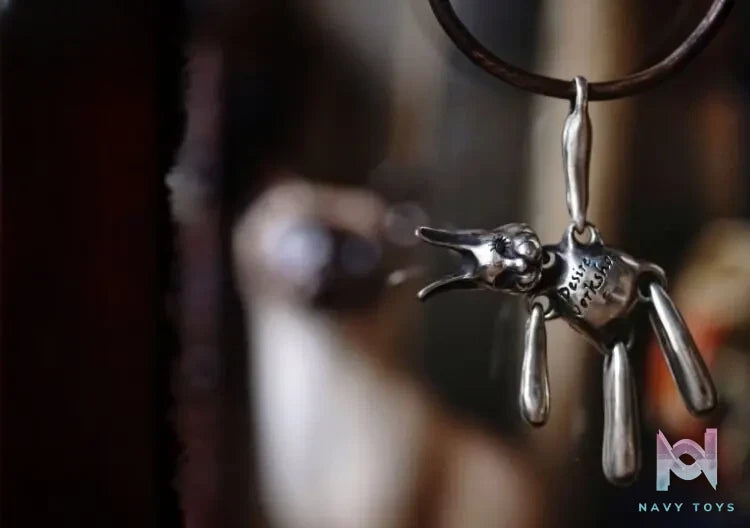 Raven Studio (silver jewelry) – Original Design “Desperate Rabbit” Pendant Original