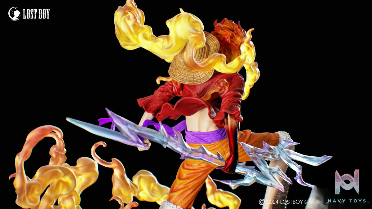 LOST BOY Studio – One Piece Glillter Color NIKA Luffy Gear 5